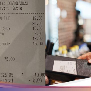 Duh! Pria Ini Mengira Dihina Pelayan Resto Lewat Struk Pembayaran