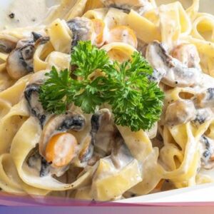 Resep Pasta Saus Jamur Creamy, Lembut Mulur Untuk Makan Malam