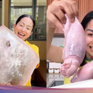 Farida Nurhan Masak Ikan Pari Utuh dan Torpedo yang Unik