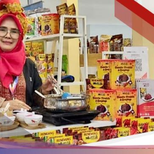 Rendang Uni Lili Tembus Pasar Eropa dan Bikin Rendang Bagi Anak