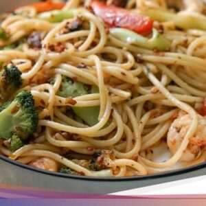 Resep Aglio Olio Sayuran yang Mulur Pedas dan Segar