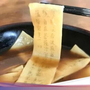 Udon Suci Ini Isinya Tulisan Jimat dan Doa Tapi Rasanya Enak