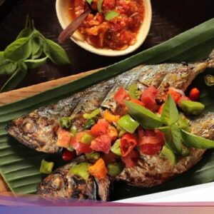 Resep Ikan Kembung Bakar ala Manado Pakai Sambal Dabu-dabu