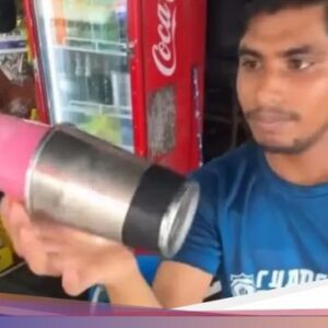 Heboh! Pedagang Sirup Diklaim ‘Penjual Kaki Lima Terbersih’ Ke India