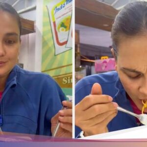 Luna Maya Cicip Mie Bangladesh, Pakai Jatah Makan Mie Tahun Didepan