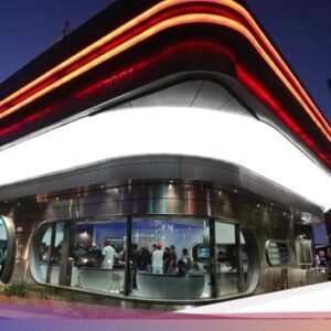 Mengintip Resto Mobil Listrik Tesla Diner Milik Elon Musk yang Futuristik
