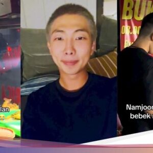 Viral! Penjual Nasi Bebek Di Bekasi Mirip Namjoon BTS