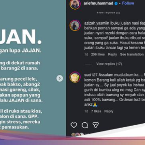 Amrazing hingga Arief Muhammad Ramaikan Seruan Jajan Hingga Usaha Kecil Menengah