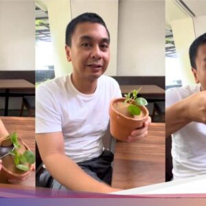 Makan Gado-gado Bentuk Pot, Raditya Dika Bikin Netizen Penasaran