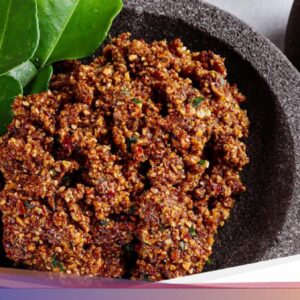Resep Sambal Pecel Sayur yang Pedas Wangi ala Jawa