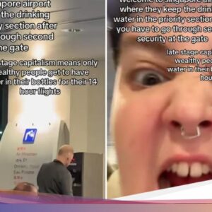 Viral! TikToker Sebut Air Minum Ke Bandara Changi Hanya Bagi Orang Kaya