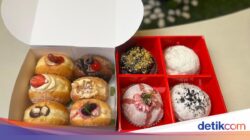 Spesial! Ada Bomboloni dan Donat Mochi Buat Hampers Natal Menarik Perhatian