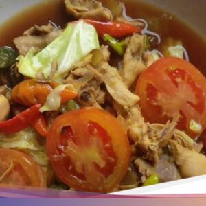 Resep Tongseng Ayam Masak Santan, Rasa Gurih Manisnya Pas!