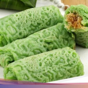 Resep Dadar Gulung Isi Unti Kelapa yang Manis dan Harum Nangka