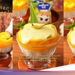 Resep Mooochii Mango Sticky Rice Bowl ala Thailand yang Legit