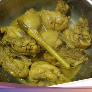 Resep Ayam Bumbu Kuning Ungkep Sebagai Stok, Praktis Tinggal Goreng