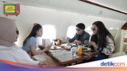 Naik Private Jet Hingga Bali, El Rumi dan Syifa Hadju Nikmati Hidangan Ini