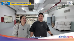 Seru! Nex Carlos Makan Di Kantin Sekolah Tzu Chi, Cuci Piring Sendiri!