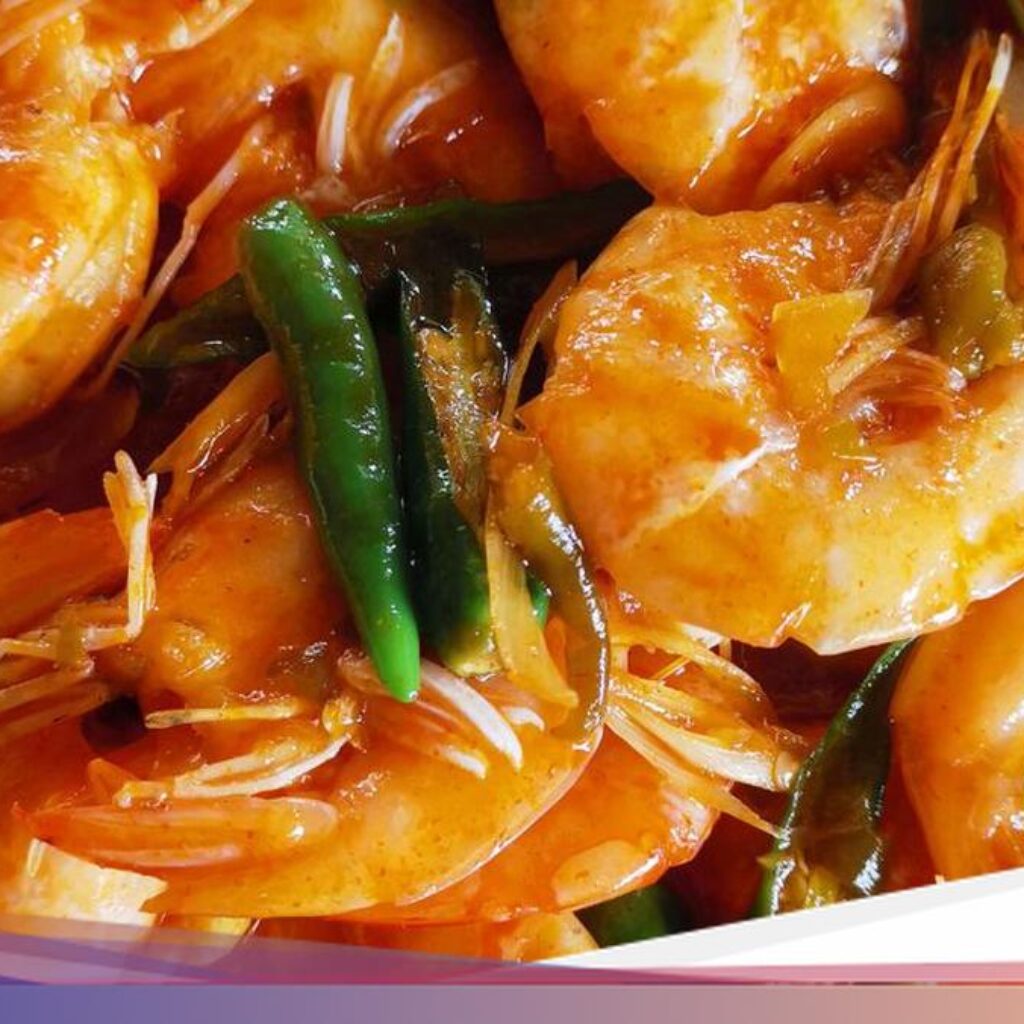 Resep Udang Saus Padang ala Warung Seafood Kaki Lima, Bikin Nambah Nasi!