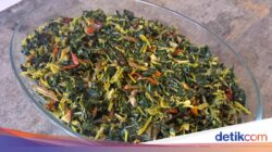 Resep Oseng Daun dan Bunga Pepaya Campur Teri yang Sedap