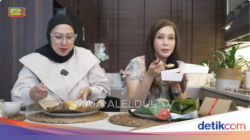 Endulita! Maia Estianty Cicip Lontong Kupang Hingga Pecel Semanggi