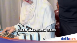 Ultah Ke-35, Shandy Purnamasari Dapat Kado Kue Raspberry dan Masjid